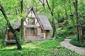 A little house in the woods